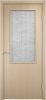 Строительная Дверь Verda Экошпон 58 Усиленная Беленый Дуб со Стеклом Армированным 2000х600мм (Полотно+Коробка+5 Наличников) / Verda.