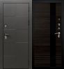 Металлическая Дверь Verda SD Prof Армада Графит с Венге Правое Открывание 2050х880мм (Полотно 1шт) / Верда.