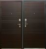 Металлическая Дверь Verda SD Prof-36 Фортуна Горький Шоколад Правое Открывание 2050х880мм (Полотно+Коробка+5 Наличников) / Верда.