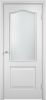 Межкомнатная Дверь Verda Классика Белая со Стеклом Сатинато 2000х600мм (Полотно 1шт) / Верда.
