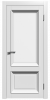 Межкомнатная Дверь Verda Стелла 2 Рал со Стеклом Сатинат Белый 2000х800мм (Полотно 1шт) / Верда.