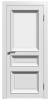 Межкомнатная Дверь Verda Стелла 3 Рал со Стеклом Сатинат Белый 2000х900мм (Полотно+Коробка+5 Наличников) / Верда.