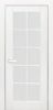 Межкомнатная Дверь Verda Марко Белая со Стеклом Сатинат Белый 2000х700мм (Полотно+Коробка+5 Наличников) / Верда.