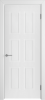 Межкомнатная Дверь Verda Челси 08 Белая Глухая 2000х600мм (Полотно 1шт) / Верда.