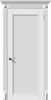 Межкомнатная Дверь Verda Гармония-Н Белая со Стеклом Белое Матовое Кристалл / Верда.