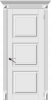 Межкомнатная Дверь Verda Симфония-Н Белая Глухая / Верда.