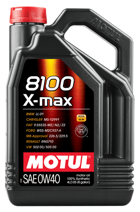 Motul 8100 X-Max 0W-40, 4л