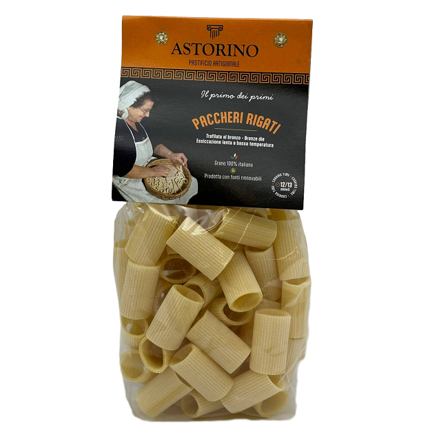 Паста Паккери 400 г, Pacchero Liscio Astorino 400 gr
