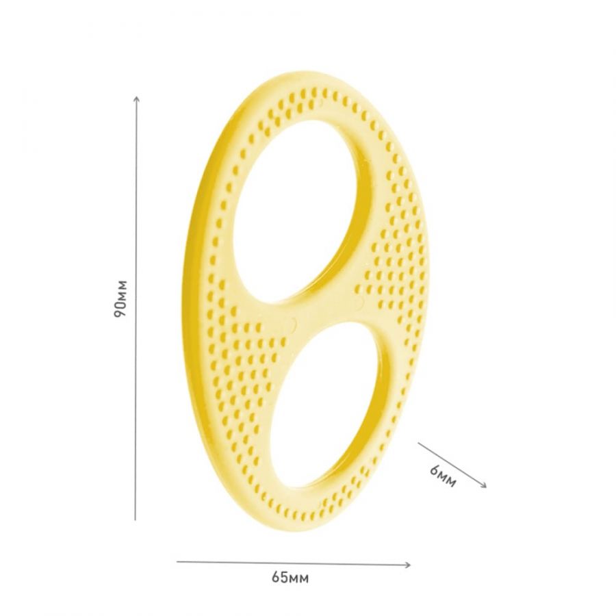 Массажёр для дёсен  (прорезыватель) «Бесконечность»  КНОПА