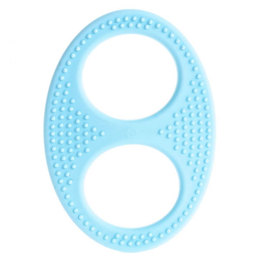 Массажёр для дёсен  (прорезыватель) «Бесконечность»  КНОПА