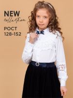 Блузка для девочки SP3259-1 [белый]