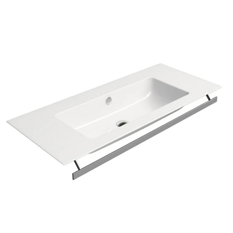 Изображение Раковина GSI Pura 8886 встраиваемая или подвесная 102х46