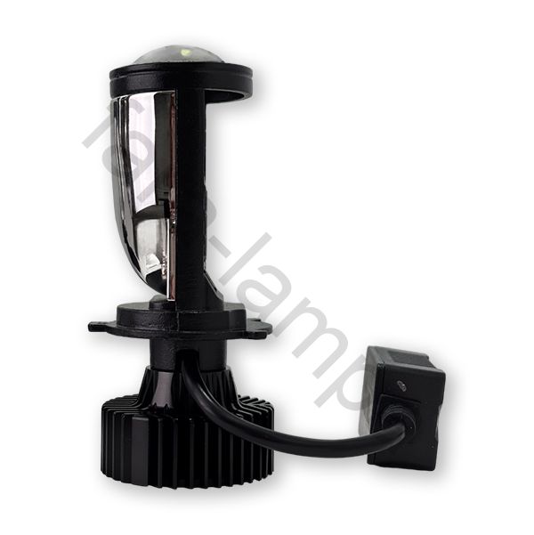 Светодиодные лампочки с линзами в фары H4