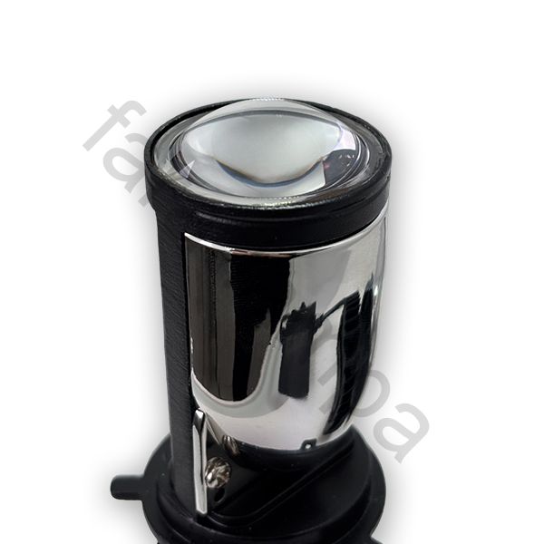 Светодиодные лампочки с линзами в фары H4