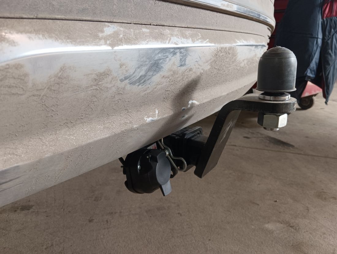 Фаркоп "Уникар" Hyundai Santa Fe  IV поколение (рест.) 8810