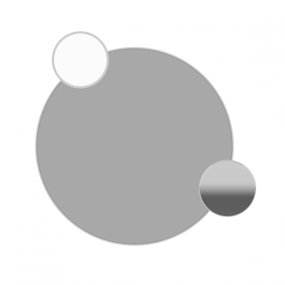 Изображение Зеркало Alice LUNARIS с модулем подсветки и лупой MSP70LUB