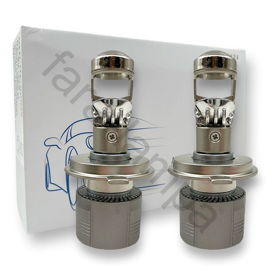 Светодиодные мини линзы автолампы в фары H7 серия A80