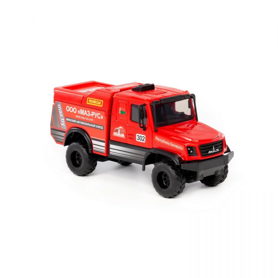 Гоночный грузовик МАЗ-6440RR инерционный (в коробке)