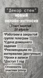 Онлайн-интенсив "декор стен'