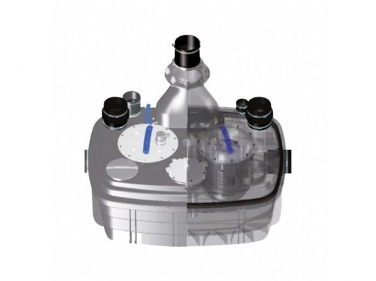 Канализационная насосная станция SFA SANICUBIC 2 VX (2 XL)  Sanicubic 2 VX S схема 2