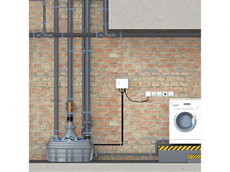 Канализационная насосная станция SFA SANICUBIC 2 VX (2 XL)  Sanicubic 2 VX S ФОТО