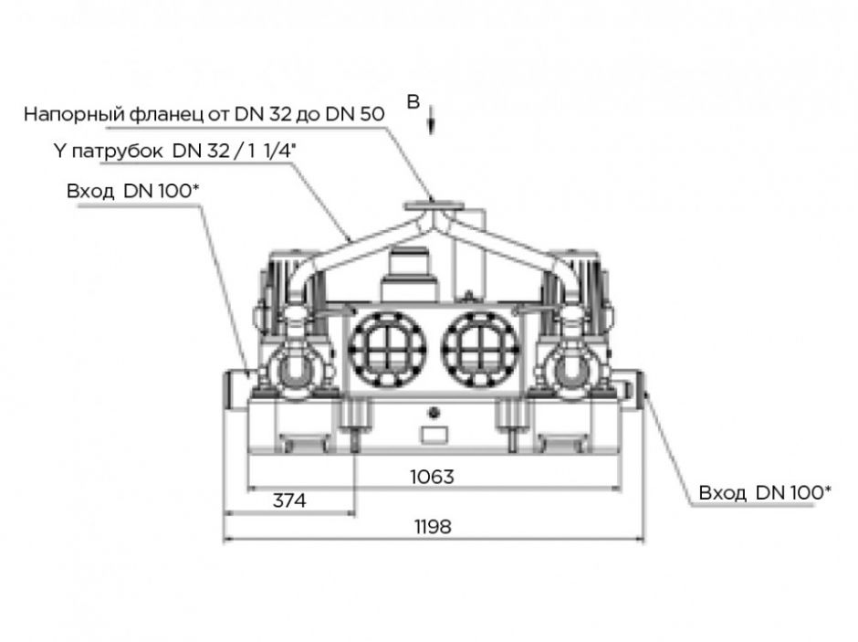 Канализационная насосная станция SFA SANICUBIC 2 GR SE71.2 T ФОТО