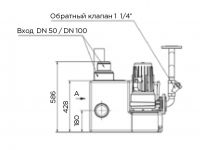 Канализационная насосная станция SFA SANICUBIC 2 GR SE71.4 T схема 6