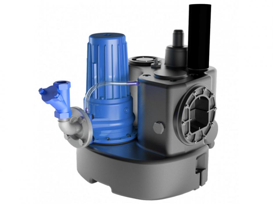 Насос канализационный SFA SANICUBIC 1 GR SE71.3T с пультом и сигнализацией мощность - 3900 Вт