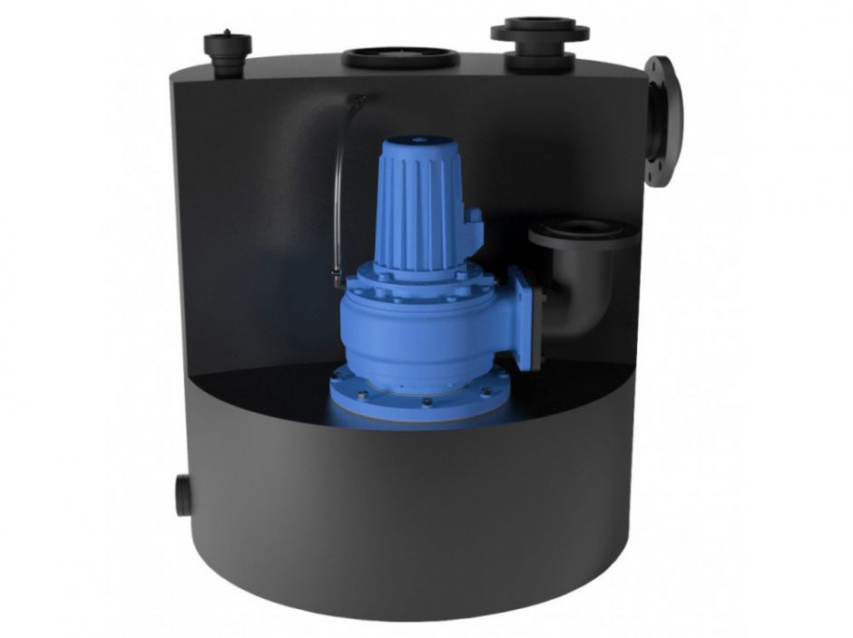 Изображение Насос канализационный SFA SANICUBIC 1 SC3.0T с пультом и сигнализацией мощность - 4000 Вт, напор - 10 м