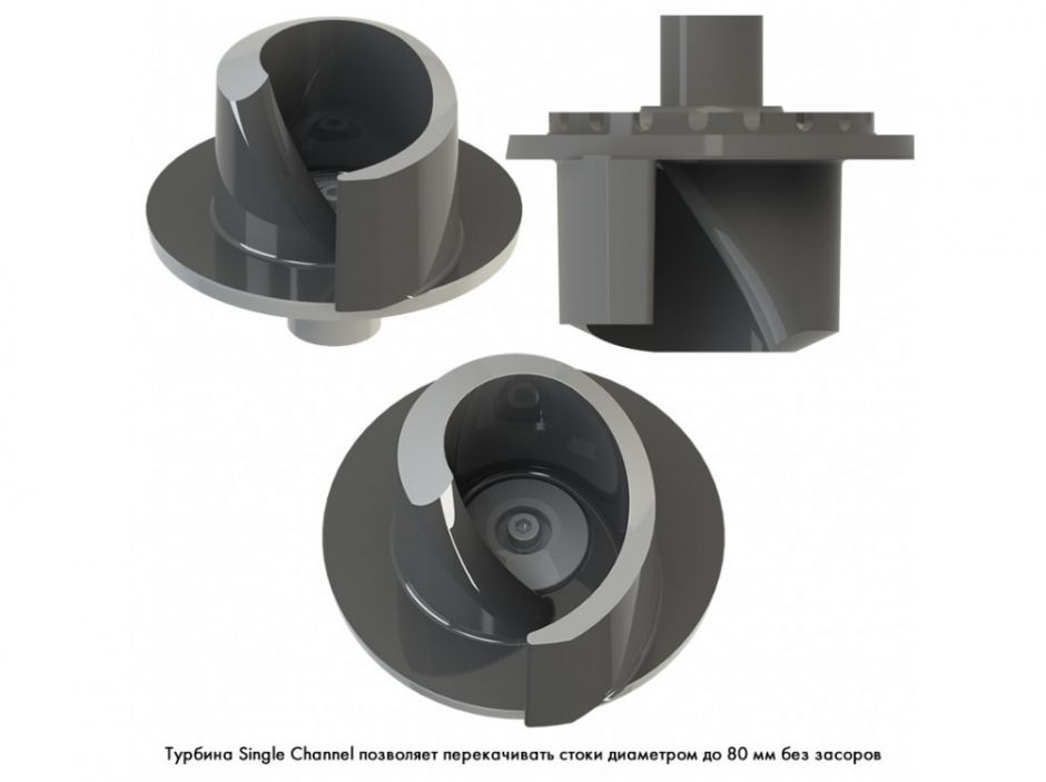 Насос канализационный SFA SANICUBIC 1 SC3.0T с пультом и сигнализацией мощность - 4000 Вт, напор - 10 м ФОТО