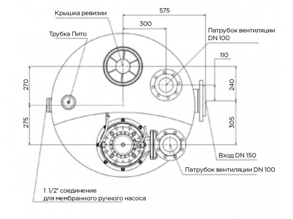 Насос канализационный SFA SANICUBIC 1 SC3.0T с пультом и сигнализацией мощность - 4000 Вт, напор - 10 м ФОТО