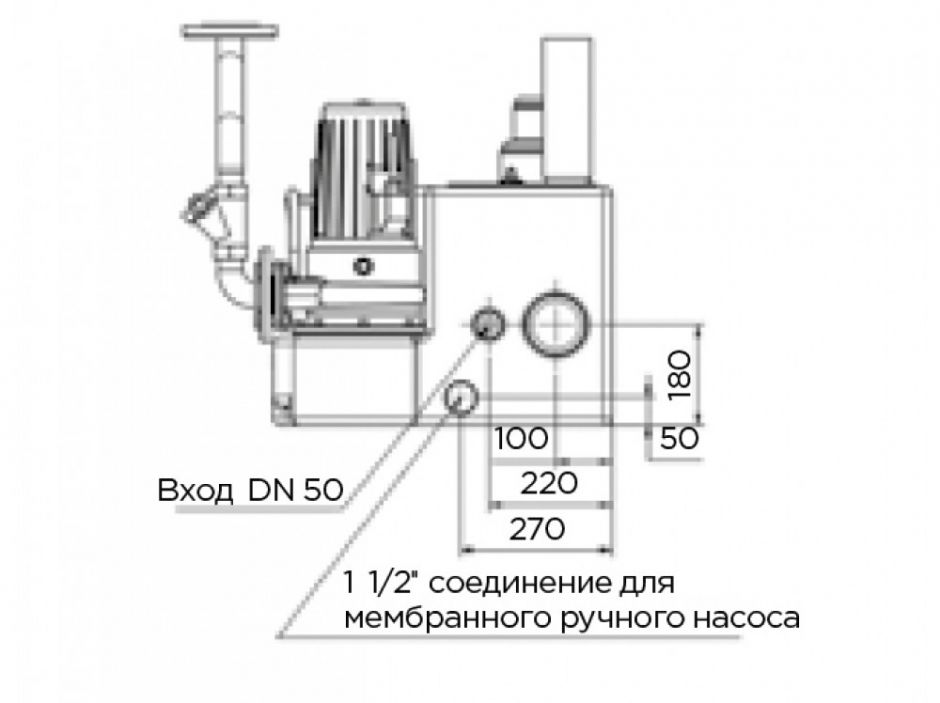 Канализационная насосная станция SFA SANICUBIC 2 GR SE71.1 T ФОТО