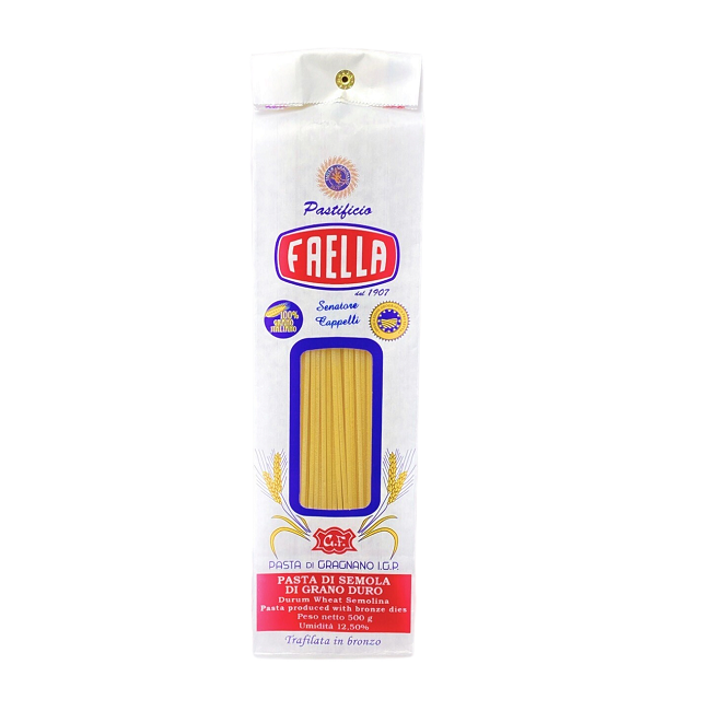 Паста Спагетти Senatore Cappelli 500 г, Pasta Spaghetti Senatore Cappelli Pastificio Faella 500 g