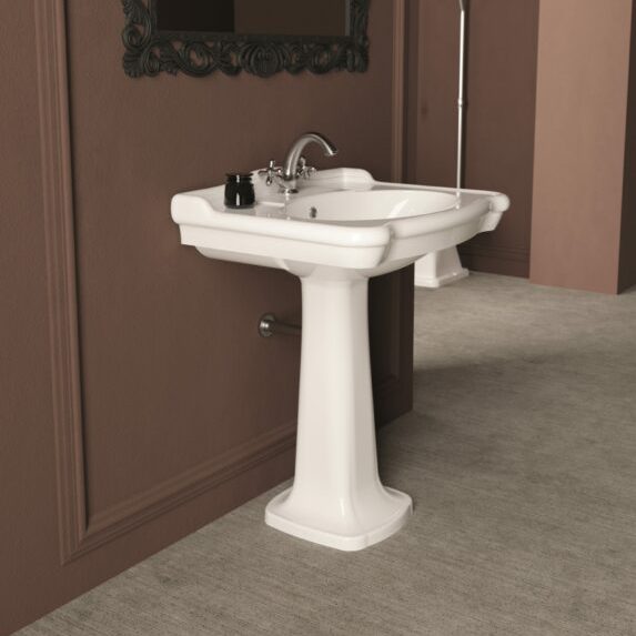 Изображение Раковина на пьедестал Alice Boheme с отверстием под смеситель 28230101