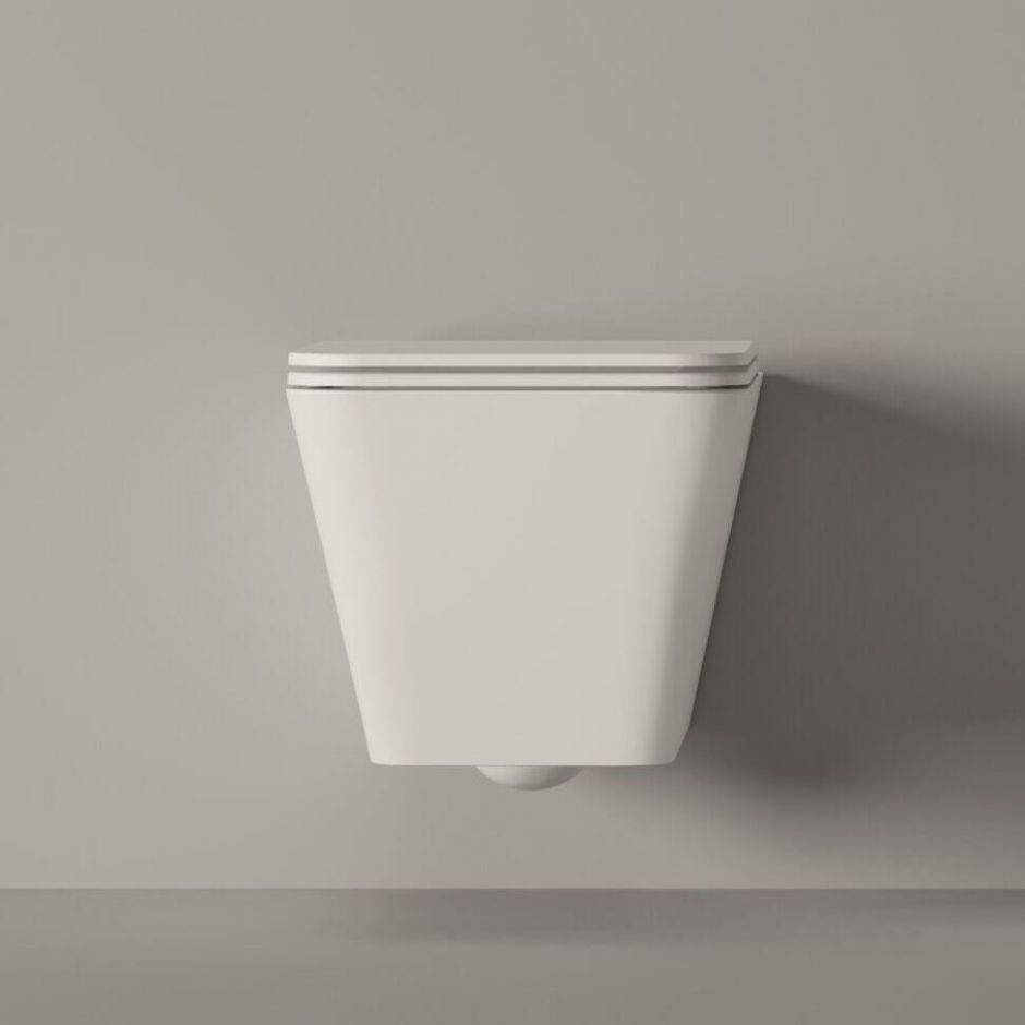 Изображение Подвесной унитаз Alice Hide Square 57х35х42 без сиденья 31210139