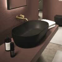 Раковина накладная Alice Unica 70x38хВ18 без отверстия под смеситель 32110101 схема 1