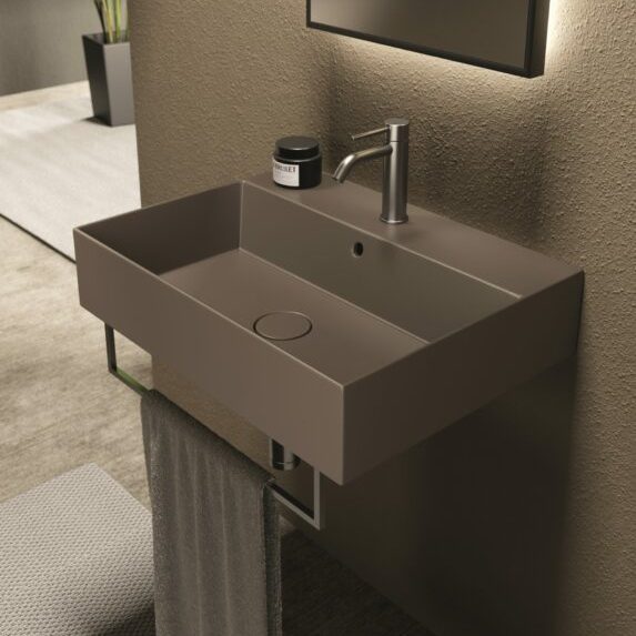 Изображение Раковина накладная/подвесная Alice Spy 61x46хВ13,5 с отверстием под смеситель 34320101