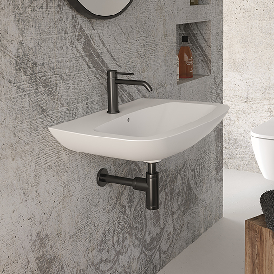 Раковина подвесная Alice Wunder 60x45xВ15 с отверстием под смеситель 45560101S