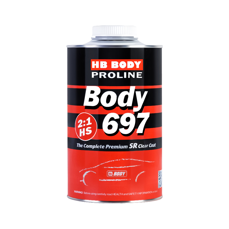 HB Body Лак BODY PROLINE 697 2:1 SR + отвердитель BODY PROLINE 620, 5л. + 2,5л.