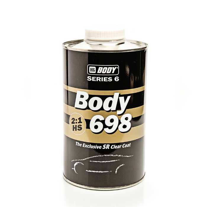 HB Body Лак 698 HS 2:1 + отвердитель BODY PROLINE 620, объем 5л. + 2,5л.