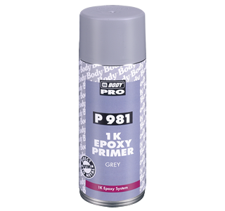 HB Body Спрей-грунт P981 1K EPOXY Primer серый, объем 400мл.