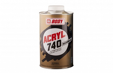 HB Body Acryl Normal 740 растворитель, 1л.