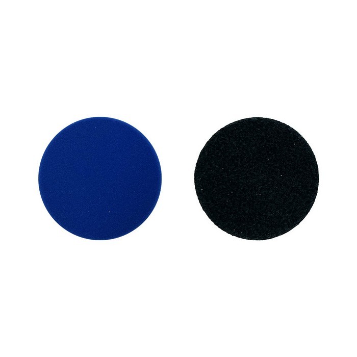 A1 Heavy Cut foam pad Blue полировальный круг твердый, синий, 30мм.