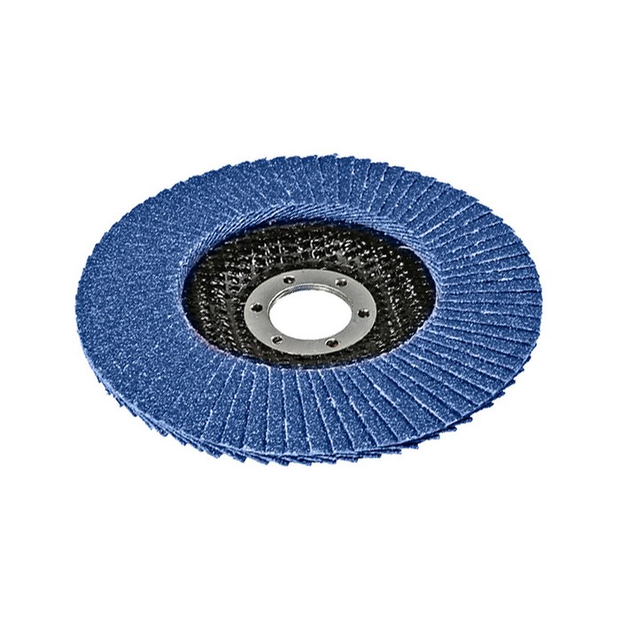 A1 207 fiberglass flap disc Лепестковый круг, Р60, 125мм. х 22мм., 1шт.