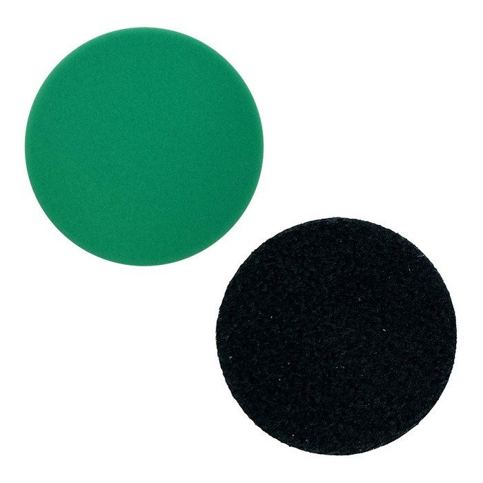A1 Heavy Cut foam pad Green полировальный круг экстра твердый, зеленый, 50мм.