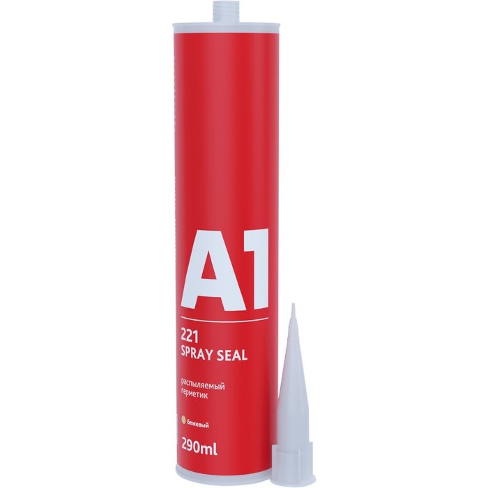 A1 221 SPRAY SEAL Распыляемый герметик, цвет: черный, объем 290мл.