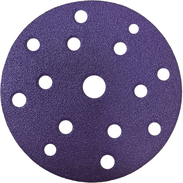 A1 275 Ceramic Film 120 Абразивный шлифовальный круг D150мм., 15 отверстий, в упаковке 50шт.