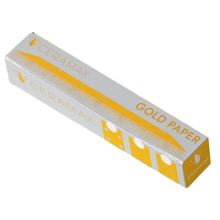 Ceramax Gold Полоска абразивная на бумажной основе, 70x400мм., Р100, без отверстий, в упаковке 50шт.