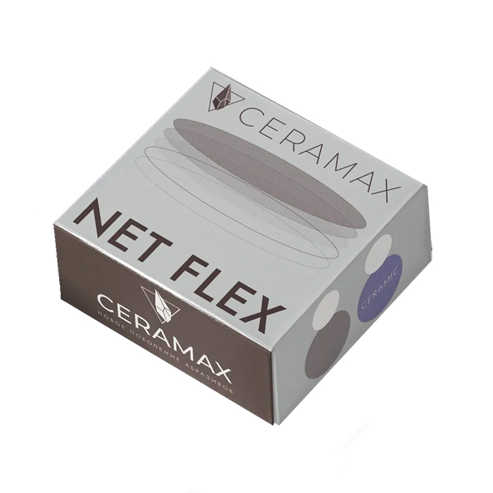 Ceramax Шлифовальный диск Net Flex, 150мм., сетка, P400, в упаковке 50шт.