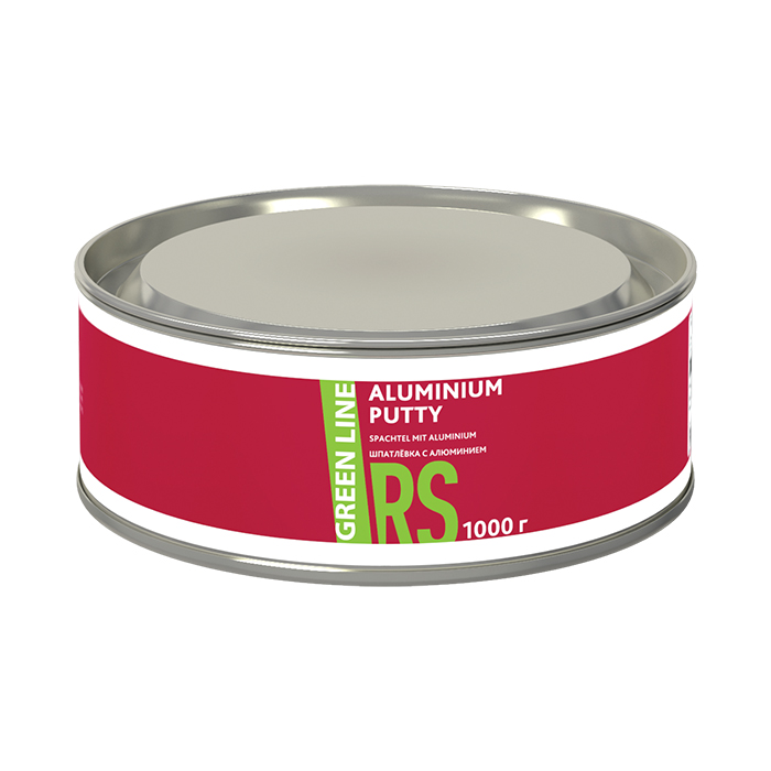 Green Line Aluminium Putty Шпатлевка с алюминием, объем 1кг.